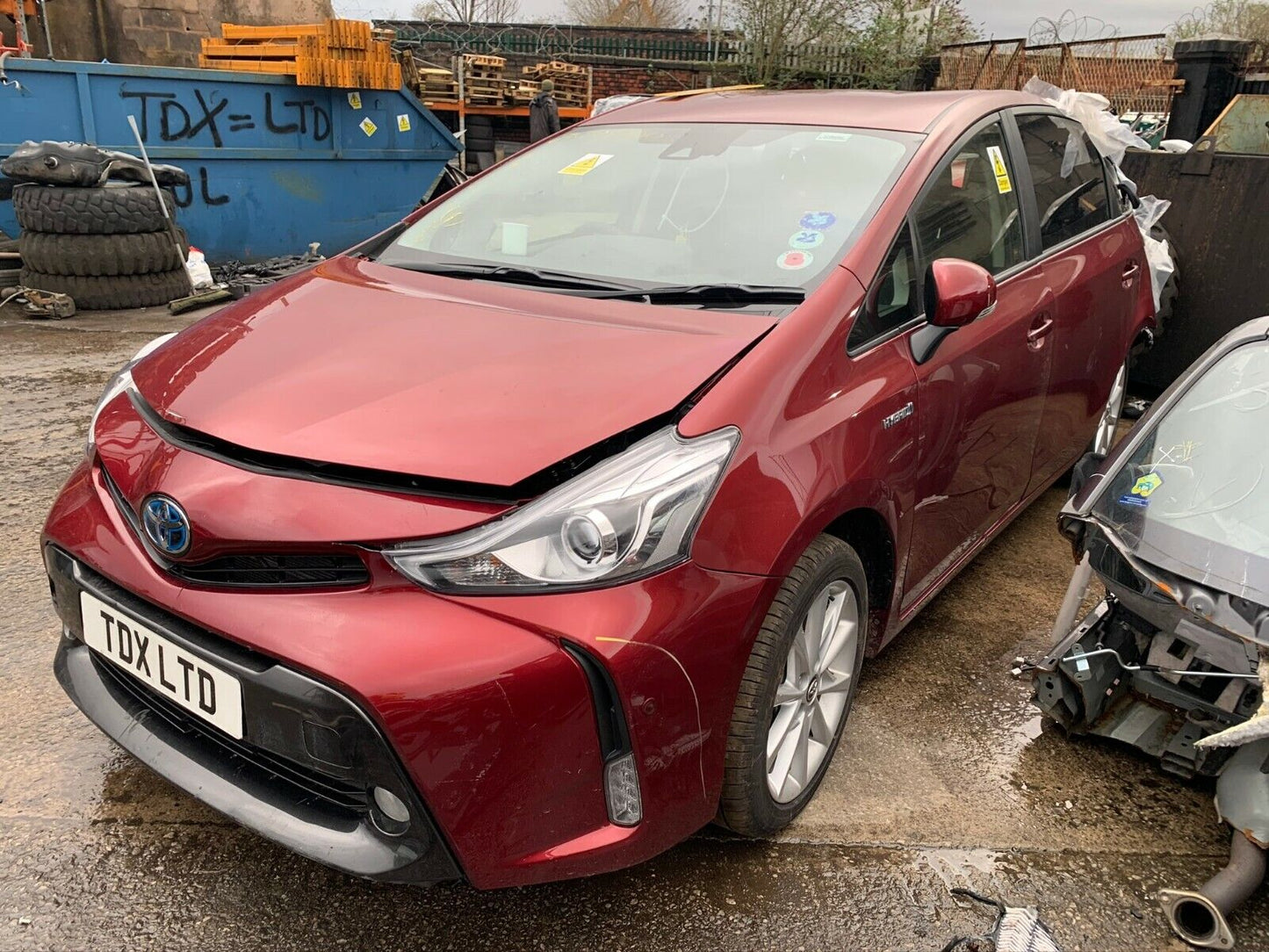 2019 TOYOTA PRIUS + PLUS 1.8 PETROL HYBRID CVT AUTO VEHICLE FOR BREAKING (1XNUT)