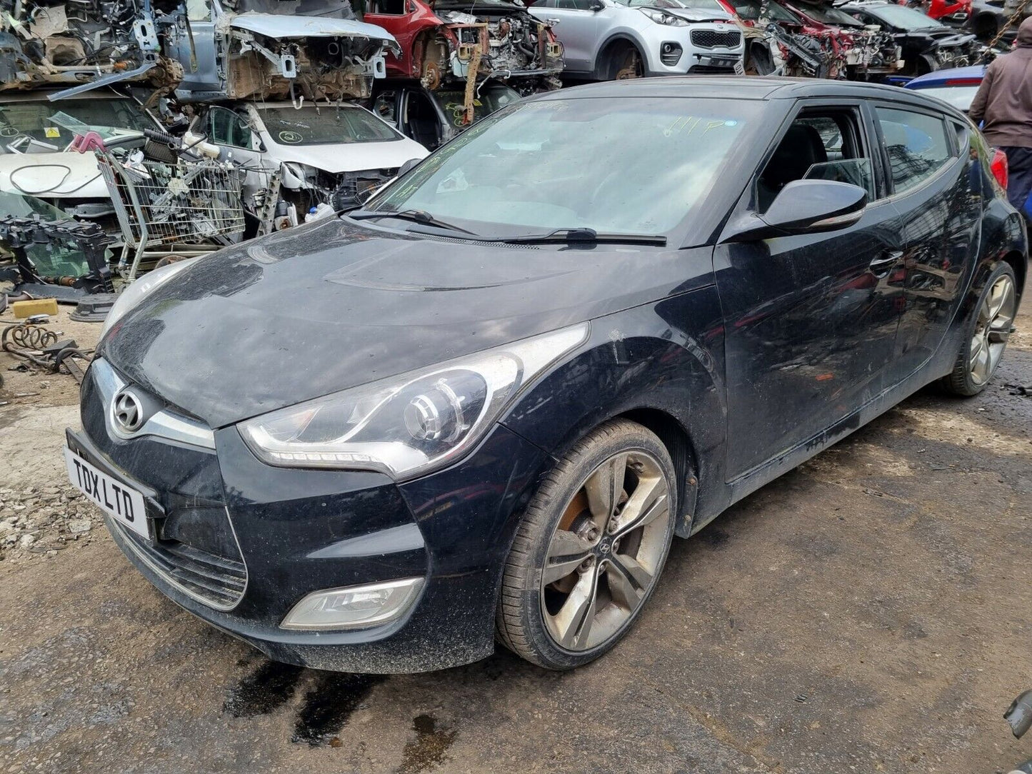 2013 HYUNDAI VELOSTER (FS) SPORT 1.6 GDI PETROL MANUAL 4DR VEHICLE FOR BREAKING