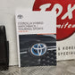 TOYOTA COROLLA MK12 2019-2023 GENUINE OWNERS MANUAL HANDBOOK PACK WALLET BOOK