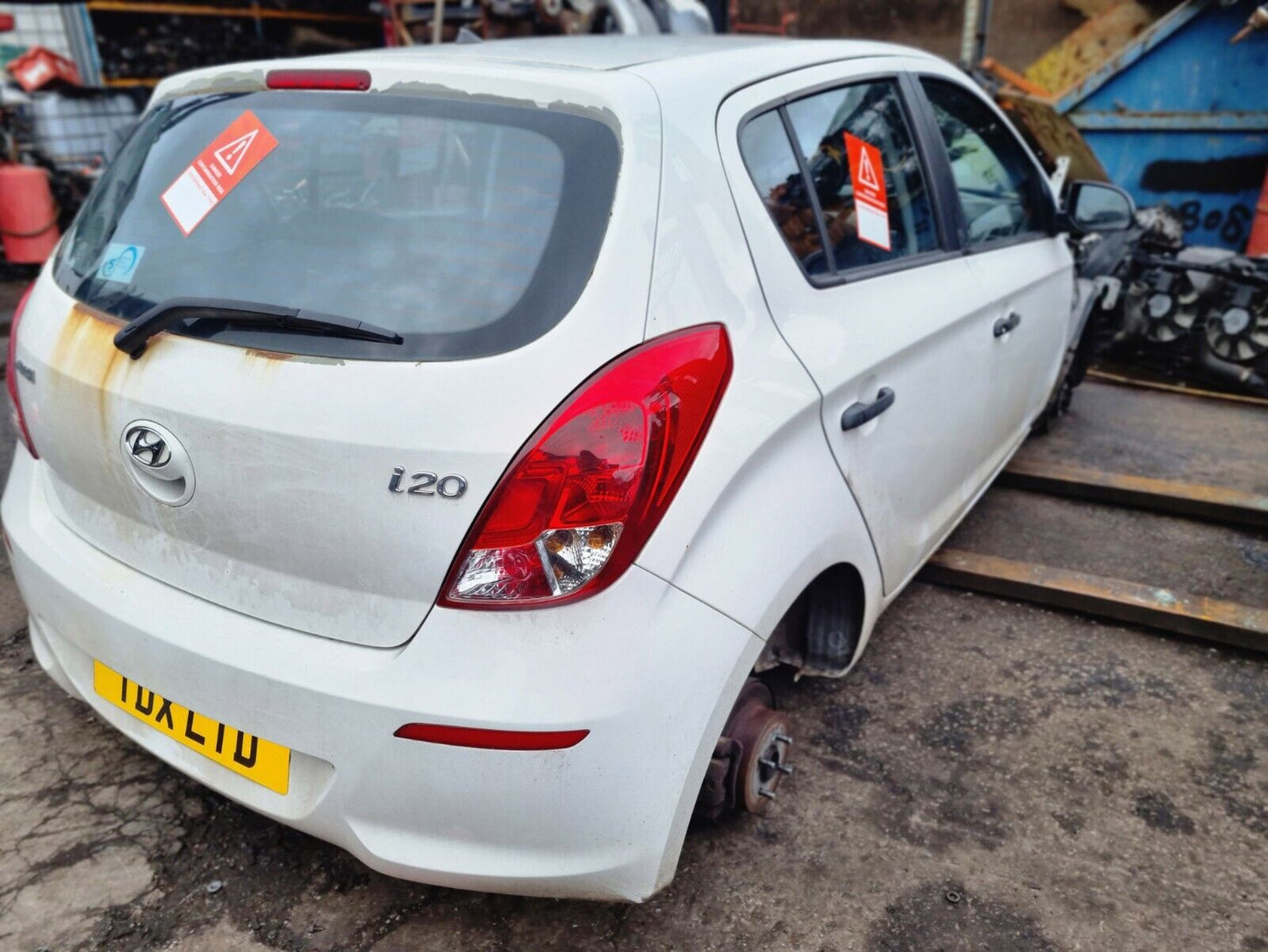 2014 HYUNDAI I20 PB CLASSIC 1.2 PETROL 5 SPEED MANUAL 5DR VEHICLE FOR BREAKING