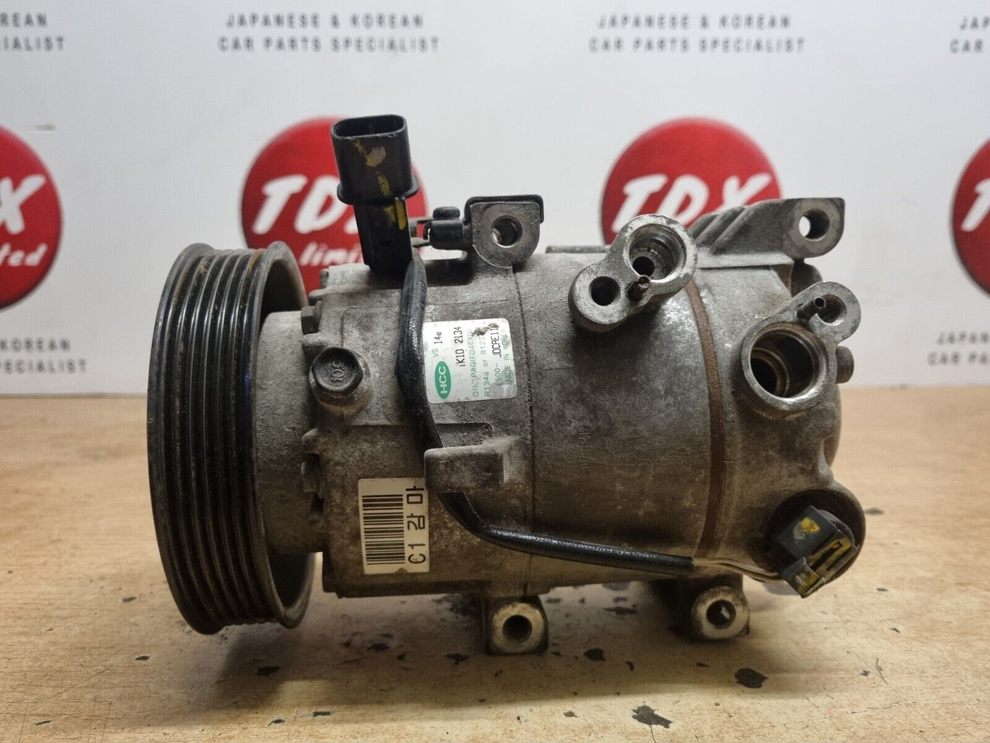 KIA CEED MK2 1.4 PETROL 2012-2018 JD GENUINE AC COMPRESSOR PUMP F500-JDCAE11