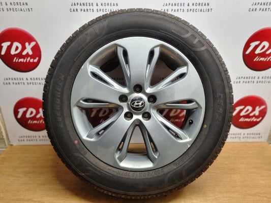 HYUNDAI SANTA FE MK3 2012-2018 GENUINE 18" ALLOY WHEEL 235/60/18 7J 52910-2B480