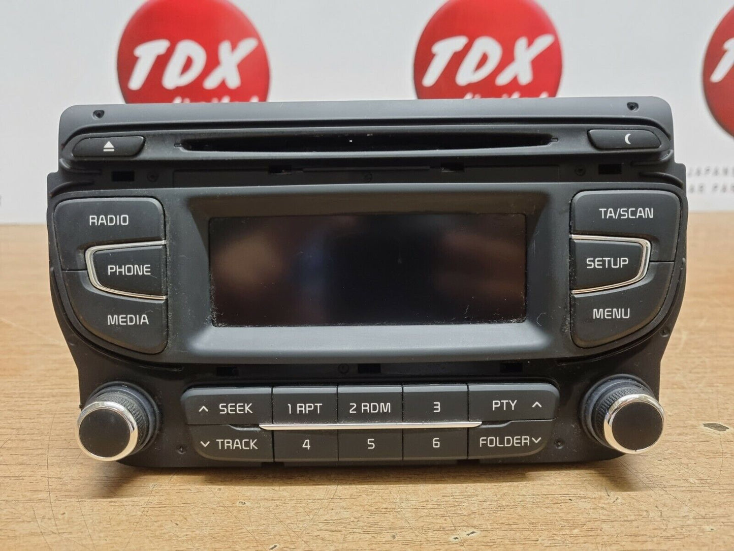 KIA CEED MK2 2012-2018 GENUINE CD PLAYER STEREO RADIO HEAD UNIT 96170A2100WK