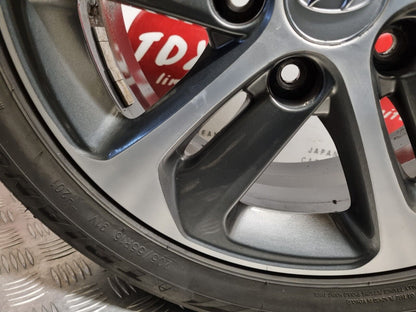 HYUNDAI I30 GD 16 INCH 2012-2018 GENUINE ALLOY WHEEL 5.7MM 205/55/16 52910-A5700
