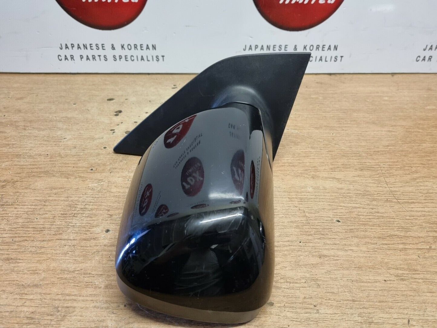 KIA PICANTO SA 2007-2011 MK1 FACELIFT DRIVERS SIDE ELECTRIC BLACK WING MIRROR