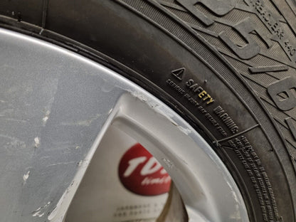 TOYOTA RAV4 MK3 2006-2012 17" INCH GENUINE ALLOY WHEEL 3MM TREAD 225/65/17 7J