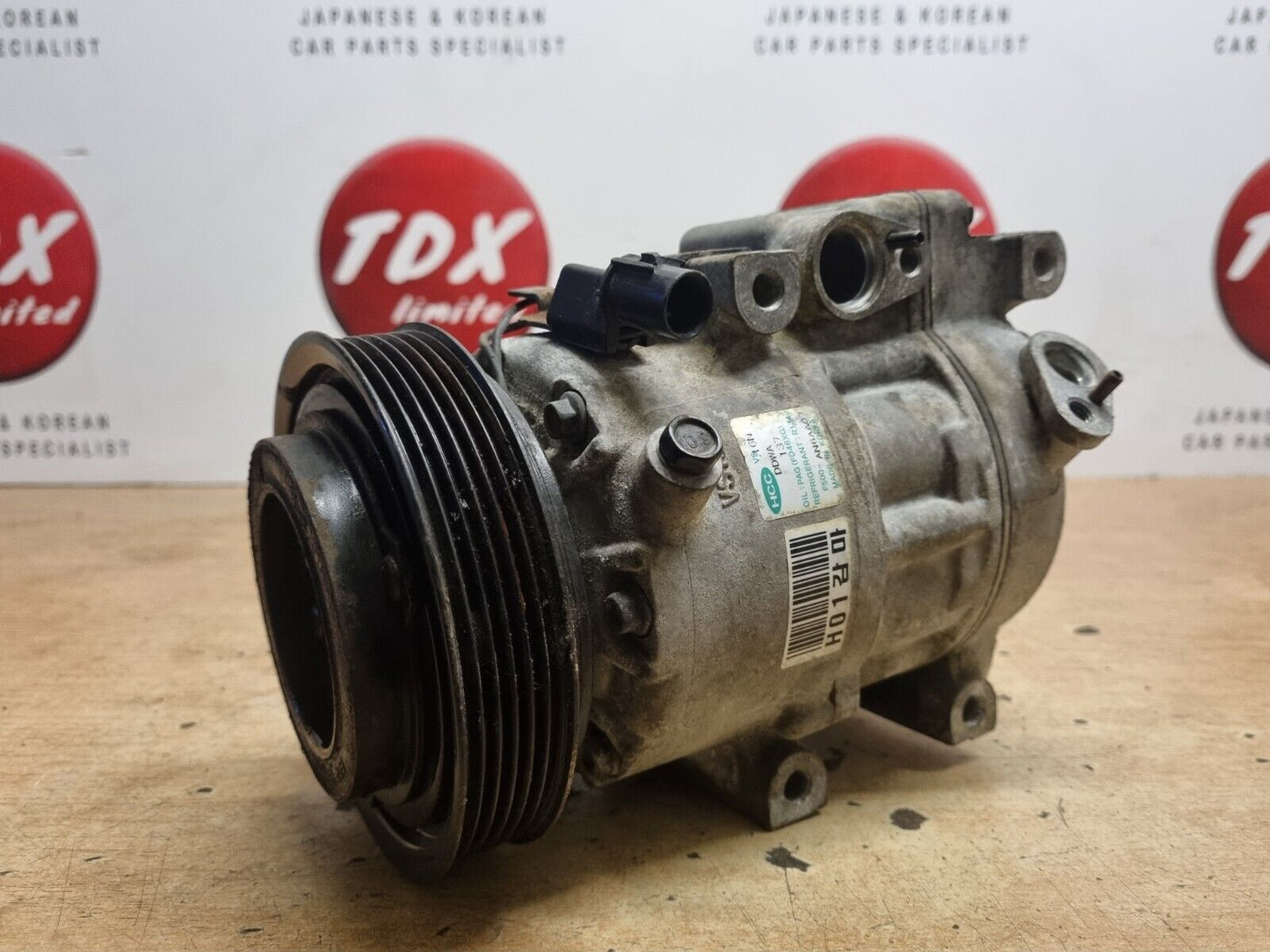 HYUNDAI I30 MK1 1.4 PETROL 2007-2012 FD GENUINE AC COMPRESSOR PUMP F500-AN6AA07