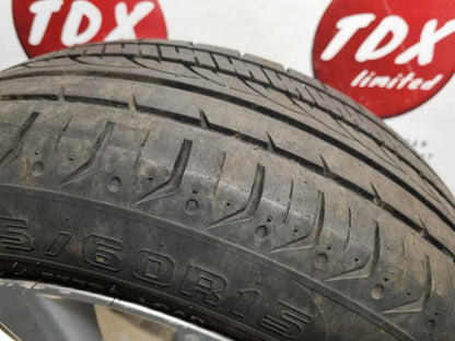 HYUNDAI I20 PB 2008-2014 15" INCH GENUINE ALLOY WHEEL 5MM 185/60/15 52910-1J805