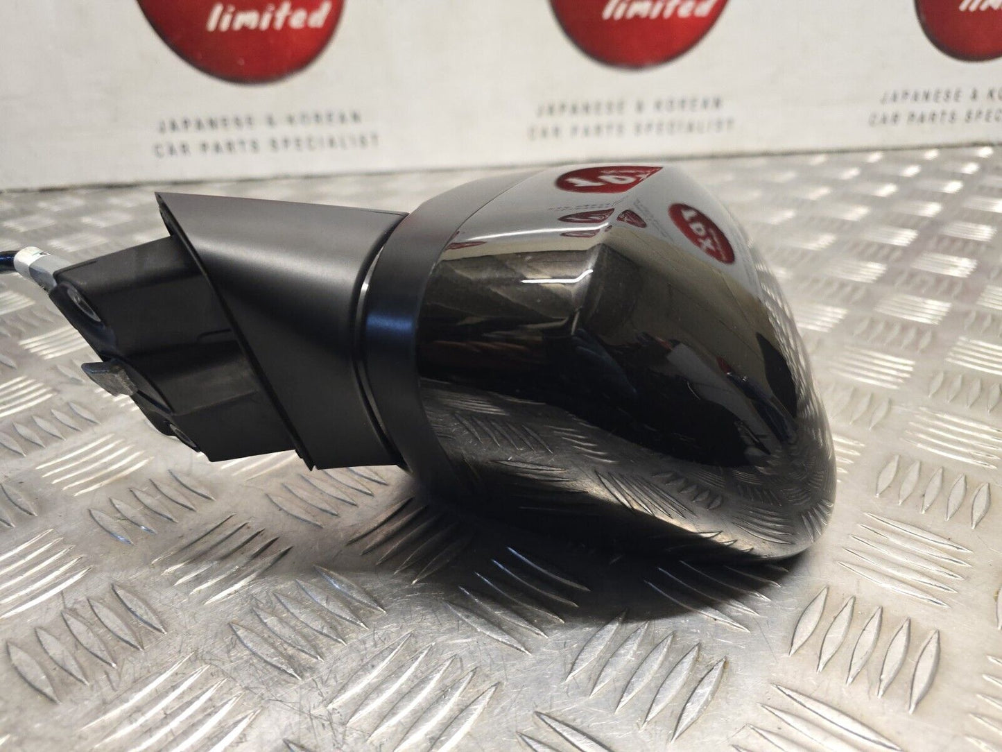 NISSAN JUKE F16 2019-2023 GENUINE DRIVERS SIDE POWER FOLD WING MIRROR Z11 BLACK