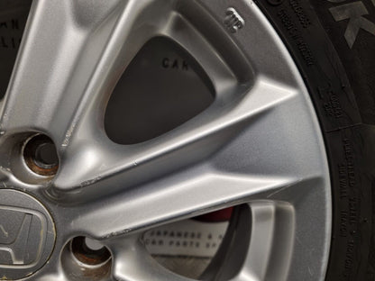 HONDA JAZZ 2009-2015 15" INCH GENUINE ALLOY WHEEL 6MM 175/65/15 5.5J TF015055E