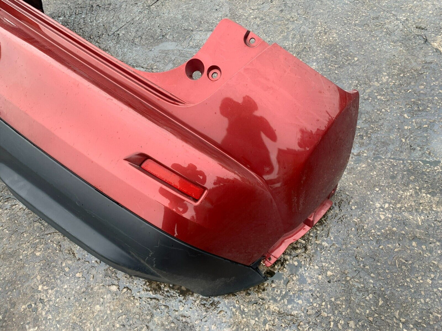 NISSAN JUKE F15 2010-2014 PRE-FACELIFT GENUINE REAR BUMPER RED