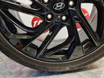 HYUNDAI TUCSON MK3 2015-2020 19 INCH BLACK ALLOY WHEEL 6MM 245/45/19 52910-D7490