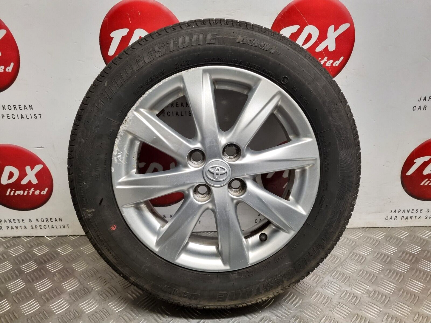 TOYOTA YARIS MK3 2011-2015 15 INCH GENUINE ALLOY WHEEL 7MM 175/65/15 42611-0D610