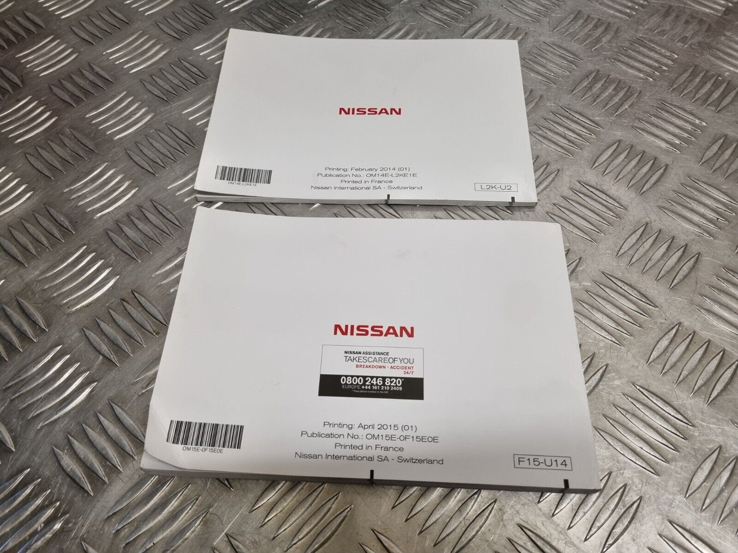 NISSAN JUKE F15 2014-2019 GENUINE OWNERS MANUAL CONNECT HANDBOOK PACK WALLET