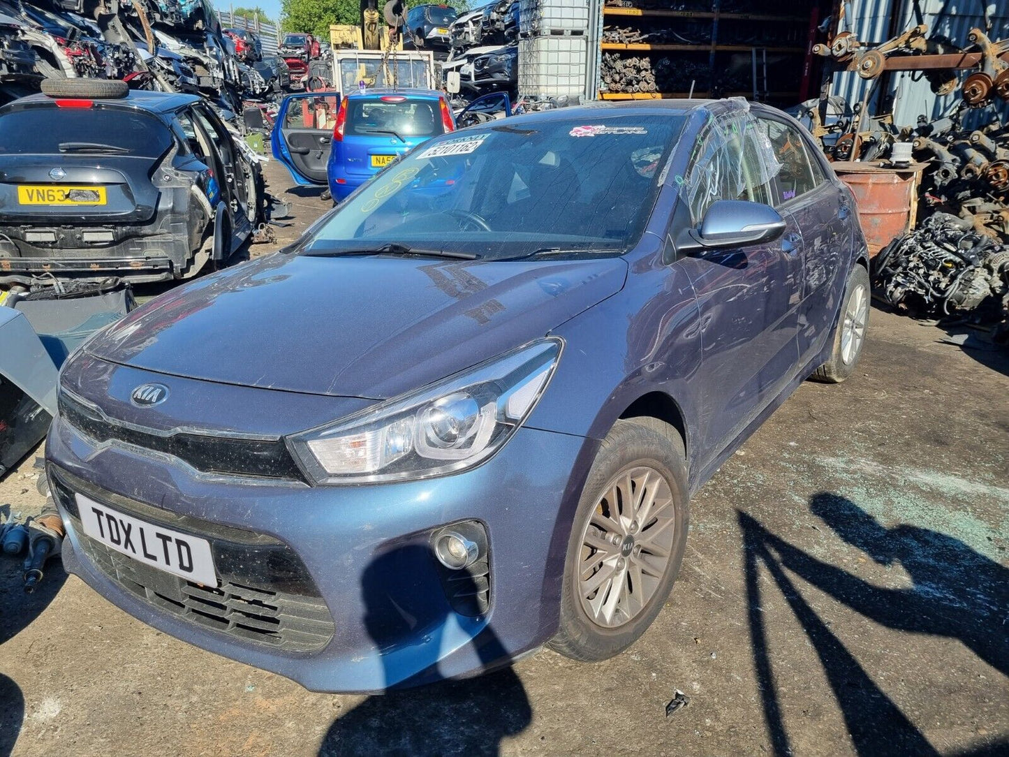 2020 KIA RIO MK4 YB 2 ISG 1.0 PETROL 5 SPEED MANUAL 5DR VEHICLE FOR BREAKING