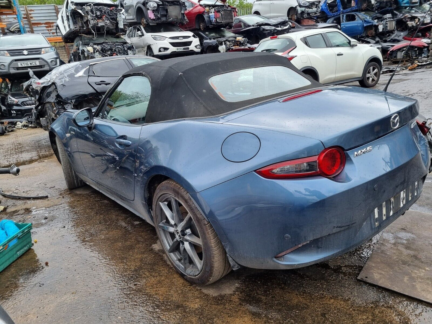 2016 MAZDA MX-5 SPORT NAV MK4 ND 2.0 PETROL 6 SPEED MANUAL VEHICLE FOR BREAKING