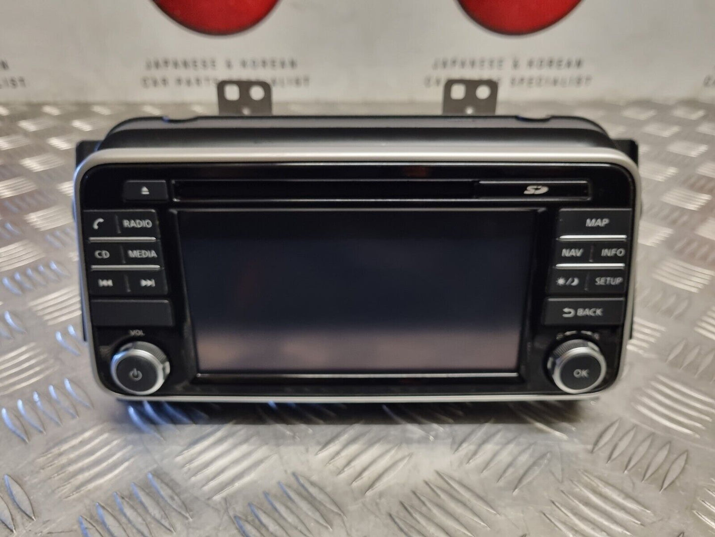 NISSAN MICRA K14 MK5 2017-2023 GENUINE SAT NAV STEREO HEAD UNIT + SD 259155FA1A