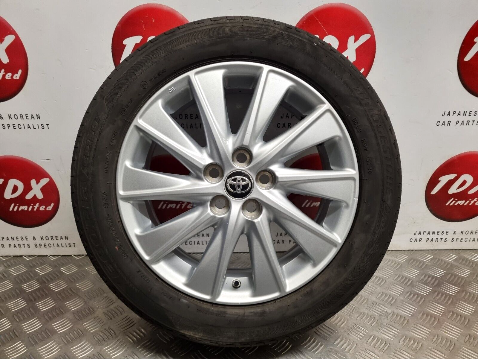 TOYOTA YARIS MK4 2020-2023 16 INCH GENUINE ALLOY WHEEL 6MM 195/55/16 6 ...