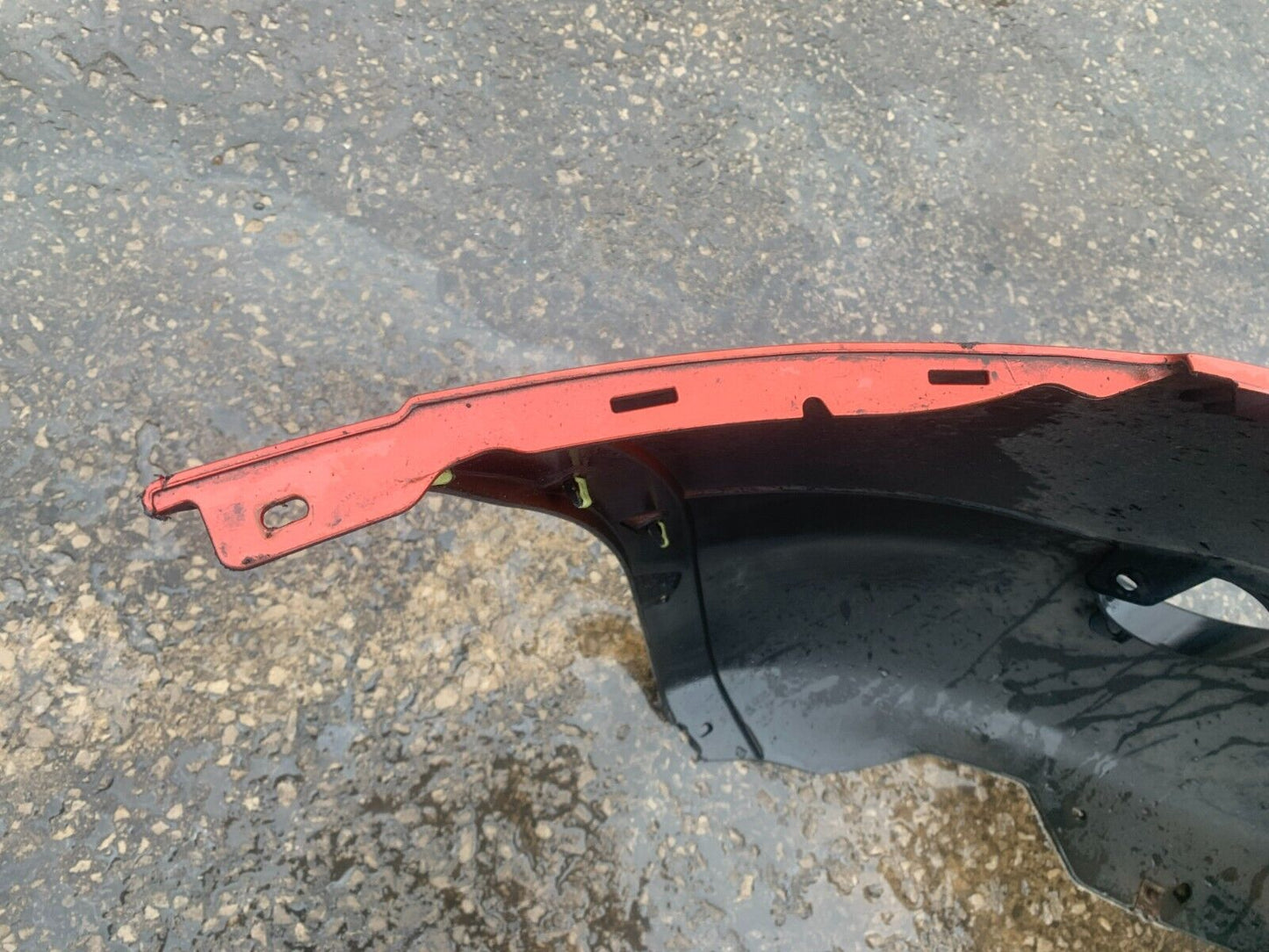 NISSAN QASHQAI J10 2007-2010 PRE-FACELIFT GENUINE FRONT BUMPER ORANGE