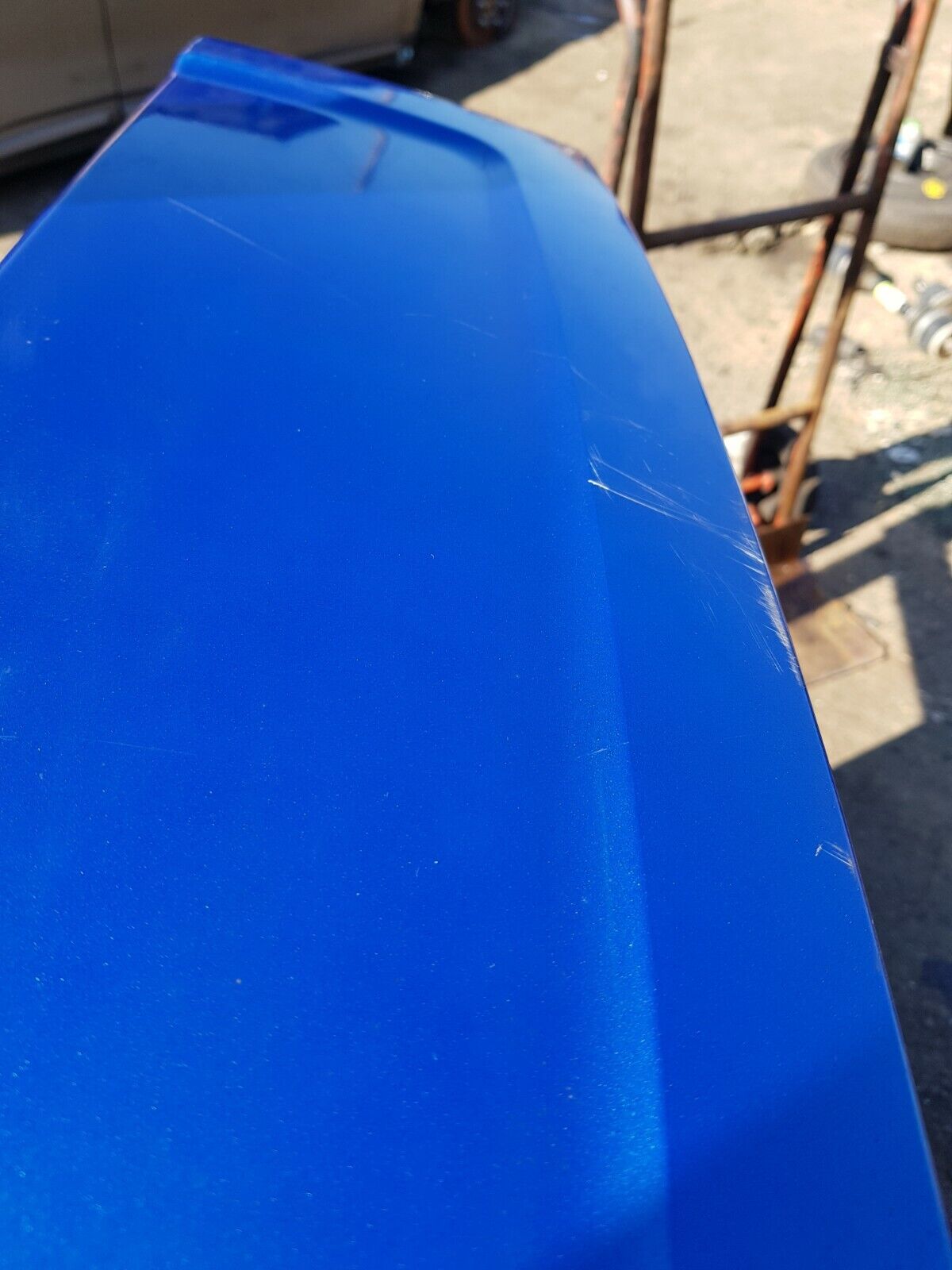 Suzuki Grand Vitara 3DR Tailgate Shell In Blue 2006-2011