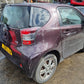 2011 TOYOTA IQ MK1 3DR HATCH 1.0 PETROL 5 SPEED MANUAL VEHICLE FOR BREAKING