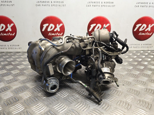 MAZDA 3 6 CX-5 2014-2018 2.2 DIESEL GENUINE TWIN BI TURBO + ACTUATOR SH01-13700