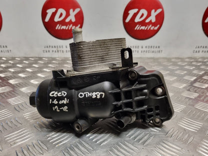 Kia Ceed Mk2 2012-2018 1.6 Crdi Diesel Genuine Oil Cooler + Housing 26410-2A300 3
