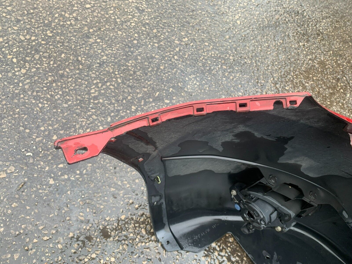 NISSAN QASHQAI J10 2010-2013 FACELIFT GENUINE FRONT BUMPER RED