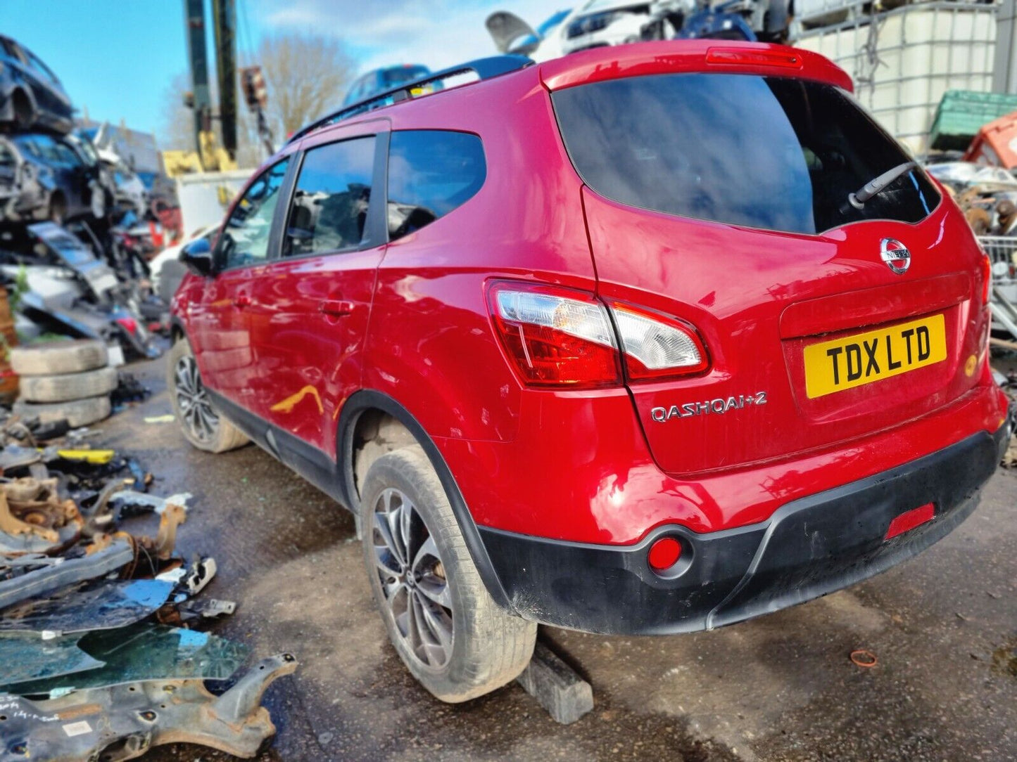 2013 NISSAN QASHQAI +2 J10 360 1.6 PETROL 5 SPEED MANUAL VEHICLE FOR BREAKING