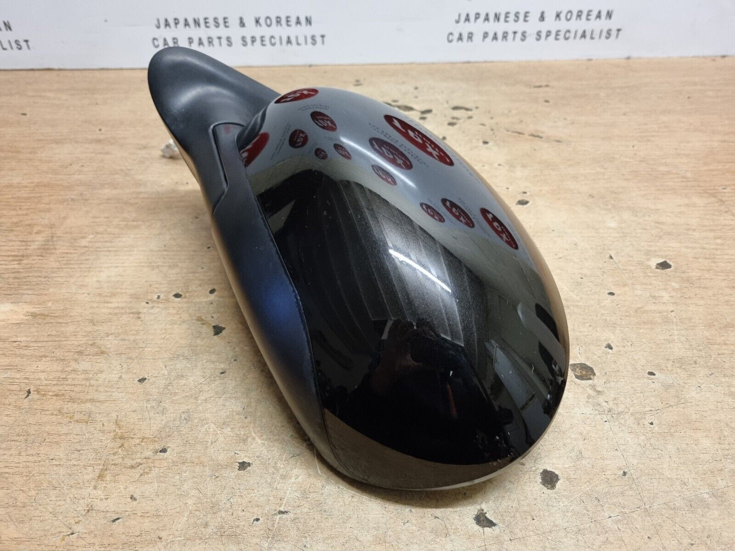 NISSAN JUKE F15 2010-2014 GENUINE PASSENGERS SIDE POWER FOLD WING MIRROR BLACK