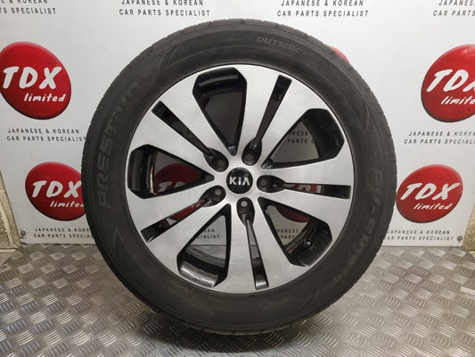 KIA SPORTAGE MK3 2010-2015 18" DIAMOND CUT ALLOY WHEEL 6MM 235/55/18 52910-3U300