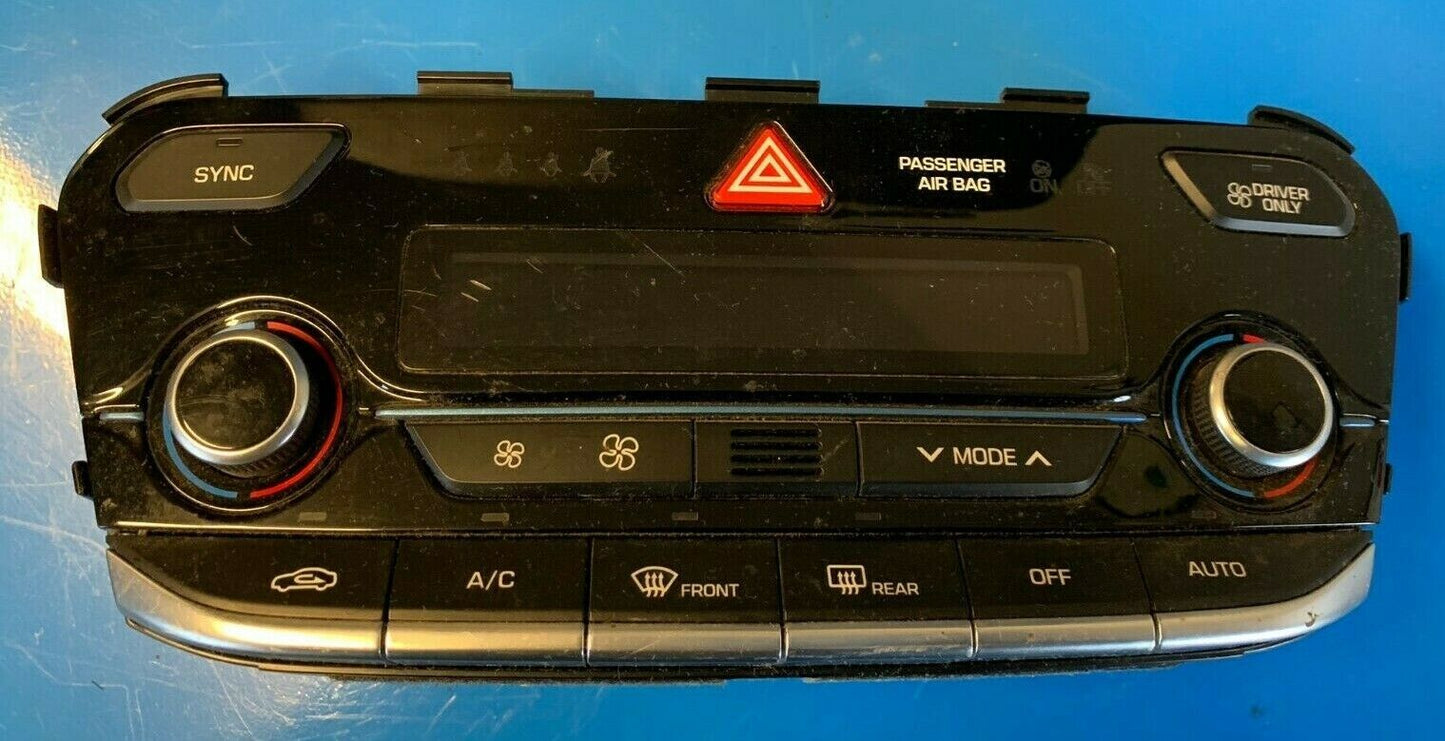 Hyundai Ioniq 1.6 Hybrid Heater Controls 2017 2018 2019 P/N 97250-G2770