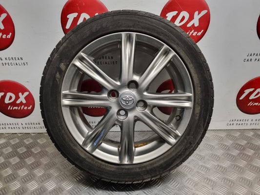 TOYOTA YARIS MK3 2012-2020 16" INCH GENUINE GREY ALLOY WHEEL 5.3MM 195/50/16