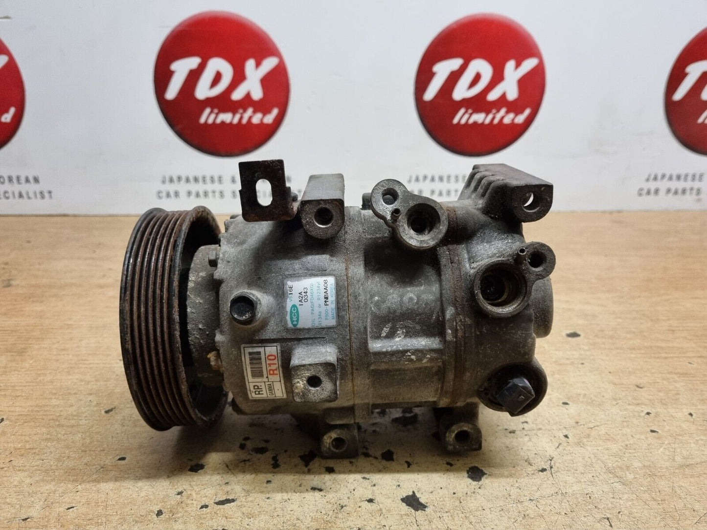 KIA CARENS (RP) 1.6 GDI PETROL 2013-2018 GENUINE AC COMPRESSOR PUMP F500-PNBAA08