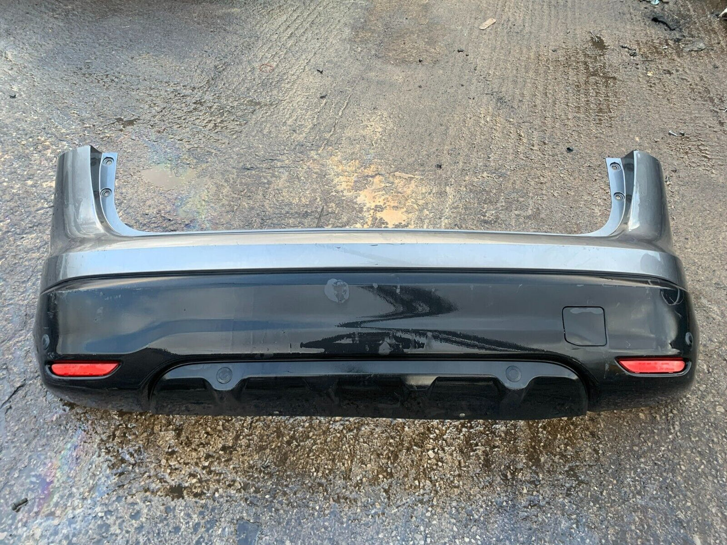 NISSAN QASHQAI J11 2014-2017 PRE-FACELIFT GENUINE REAR BUMPER GREY