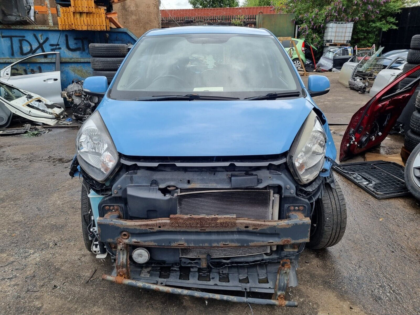 2013 KIA PICANTO 2 MK2 (TA) 1.2 PETROL 5 SPEED MANUAL VEHICLE FOR BREAKING