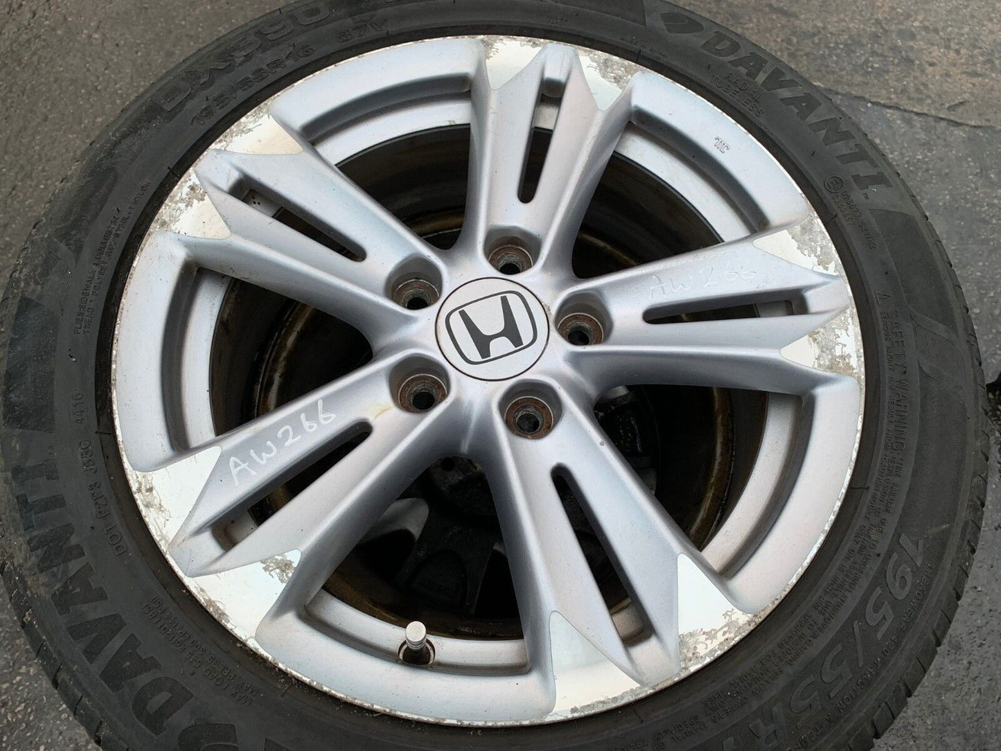 Honda CR-Z 16" Inch Alloy Wheel 2010 2011 2012 2013 2014 AW266