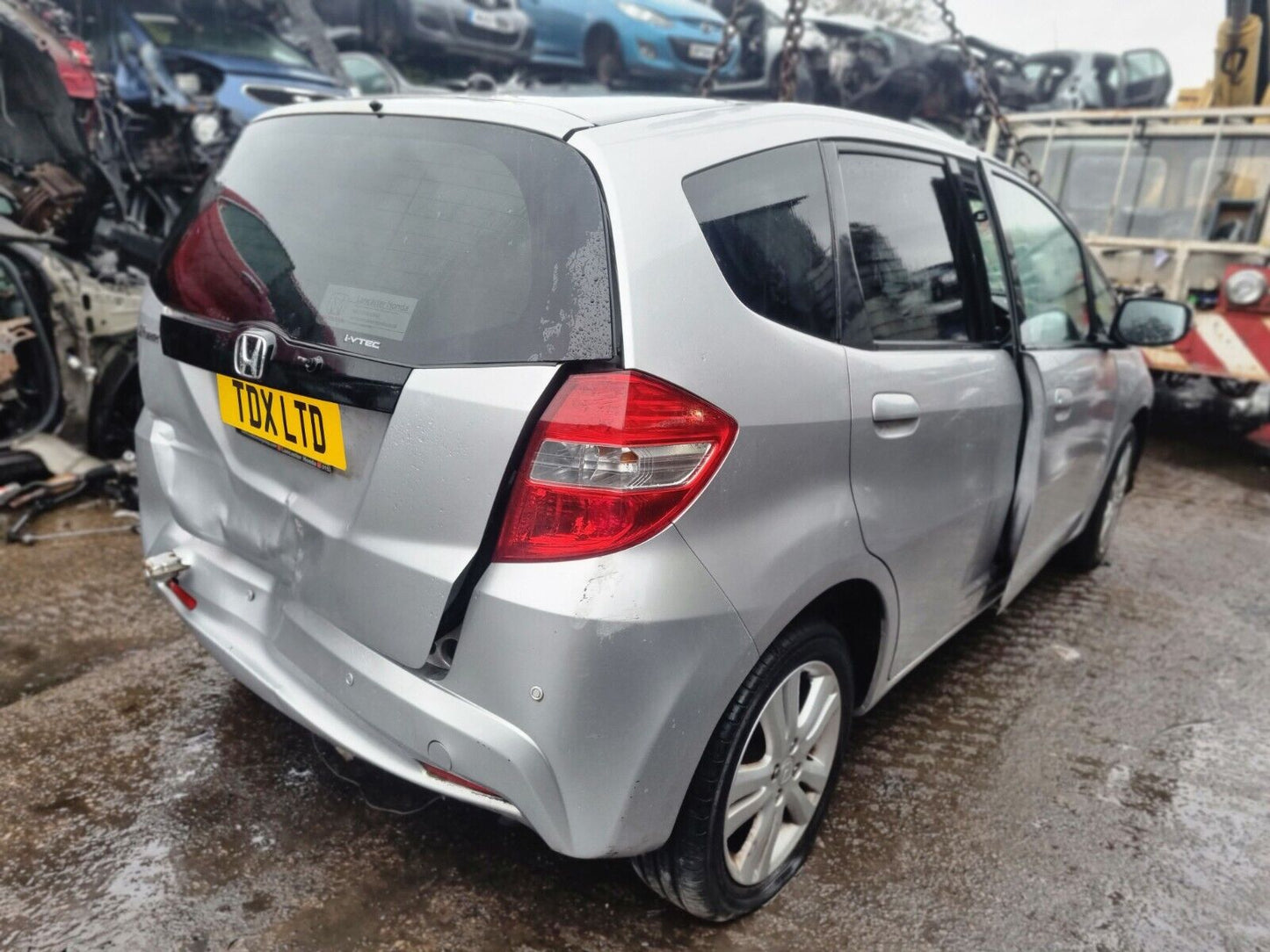 2011 HONDA JAZZ MK3 GG EX 5DR 1.3 PETROL I-VTEC 1 SPEED CVT VEHICLE FOR BREAKING