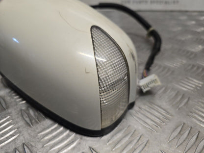 HONDA JAZZ MK3 2009-2015 GENUINE DRIVERS SIDE POWER FOLD WING MIRROR WHITE