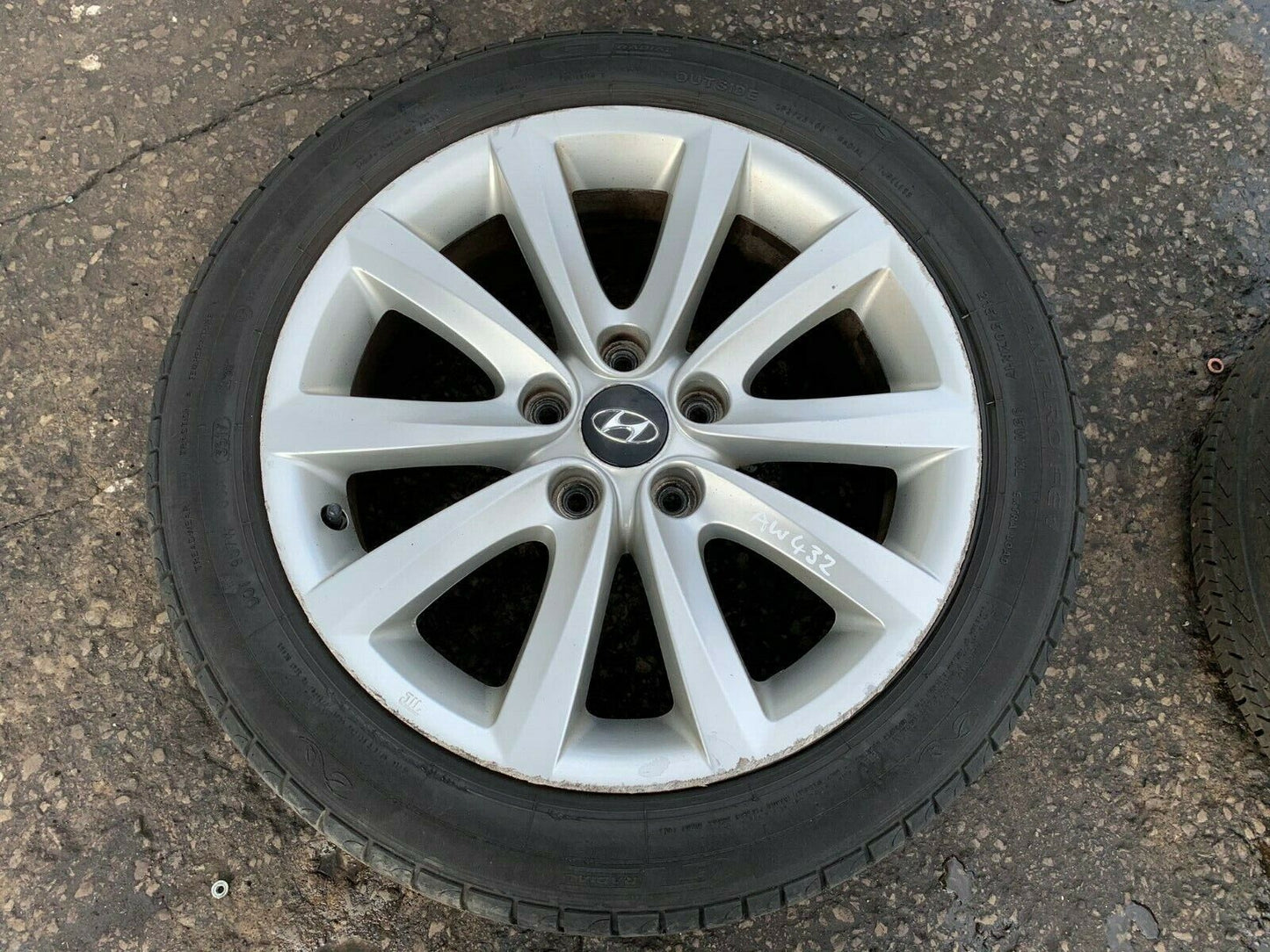 Hyundai I40 17" Inch Alloy Wheel 2011 2012 2013 2014 2015 AW432