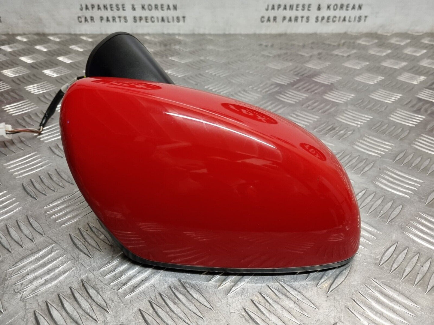 SUZUKI BALENO A1K MK2 2016-2019 GENUINE DRIVERS SIDE HEATED WING MIRROR Z4Q RED