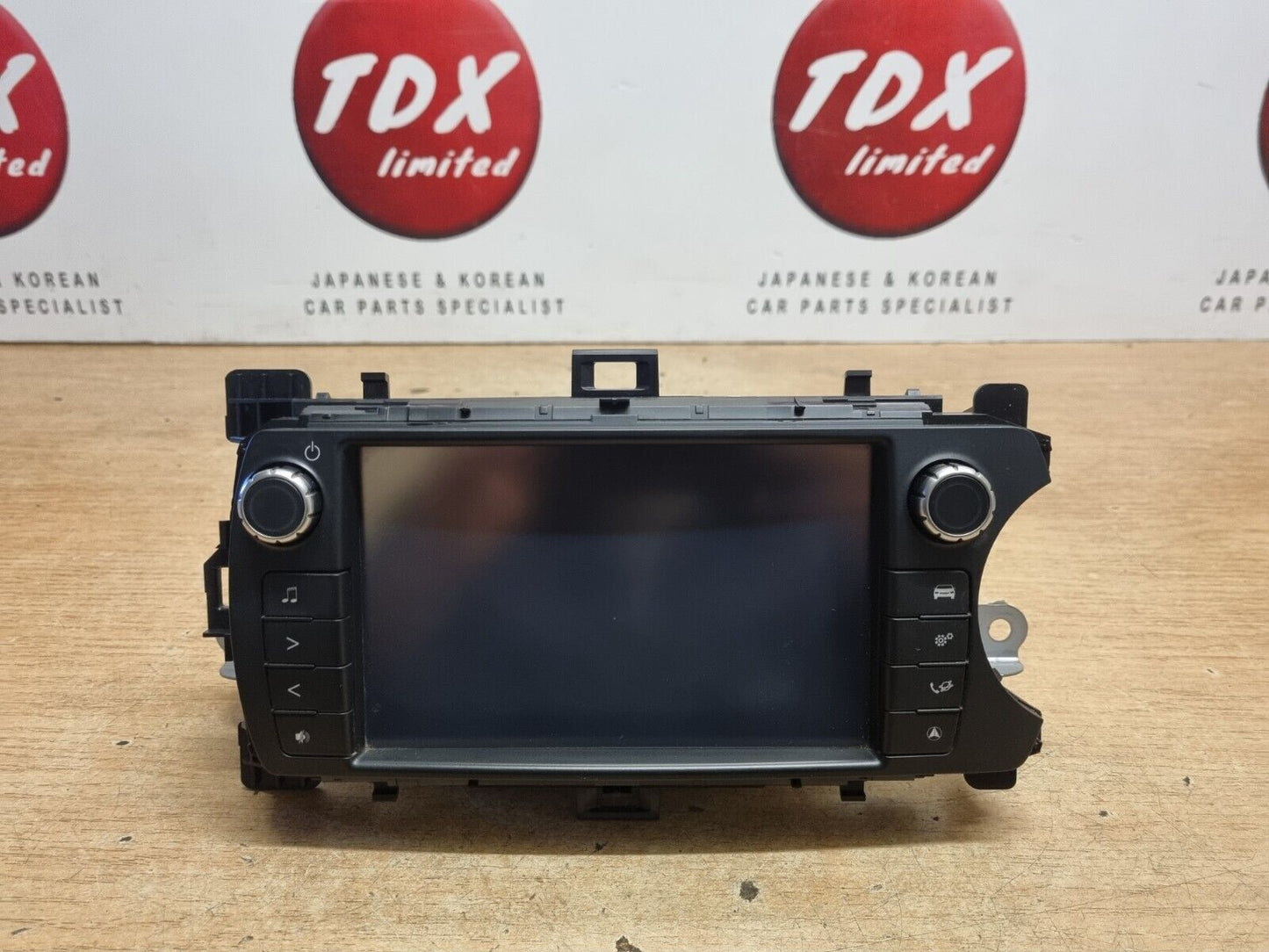 TOYOTA YARIS MK3 2012-2017 GENUINE SAT NAV STEREO RADIO HEAD UNIT 86140-0D160