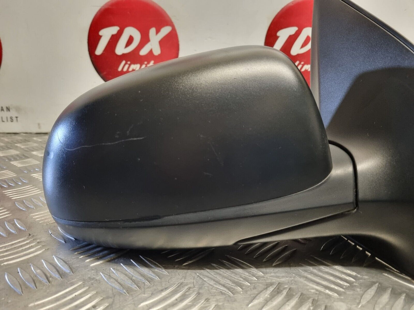 HYUNDAI I20 (PB) 2008-2014 GENUINE DRIVERS SIDE MANUAL WING MIRROR IN BLACK