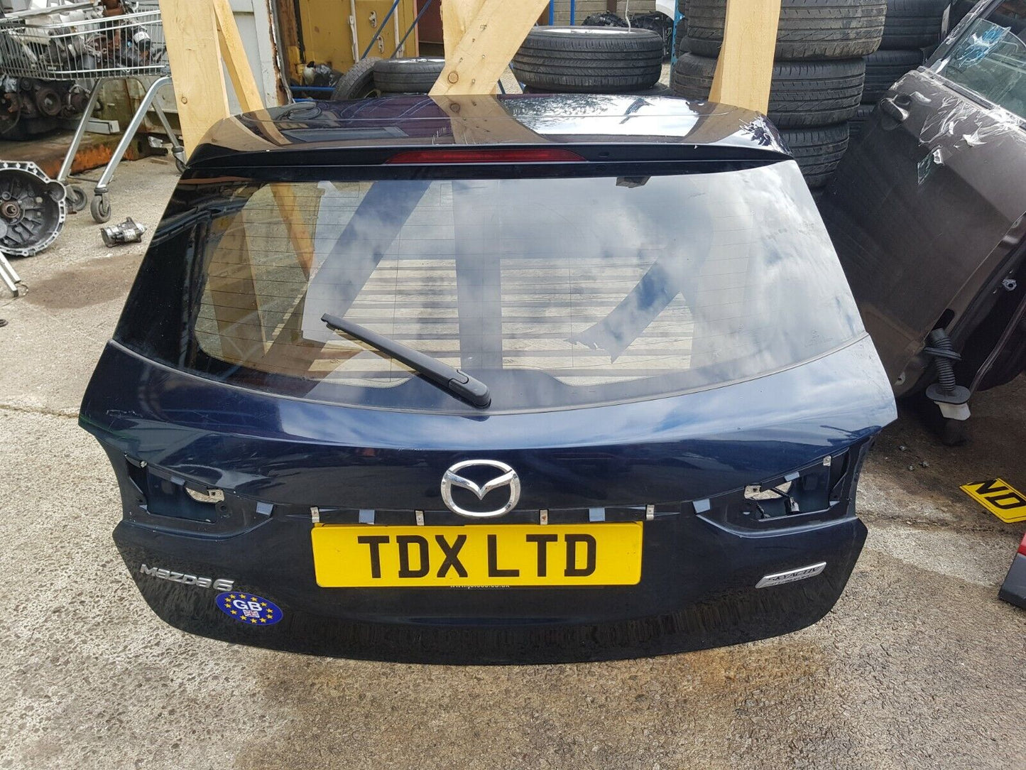 Mazda 6 Estate Tailgate Shell In Blue + 2013-2017