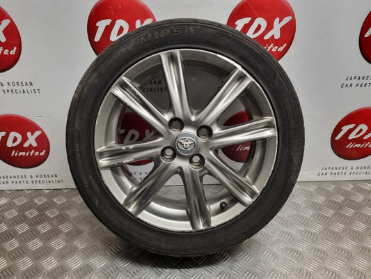 TOYOTA YARIS MK3 2012-2020 16" INCH GENUINE GREY ALLOY WHEEL 4MM 6J 195/50/16