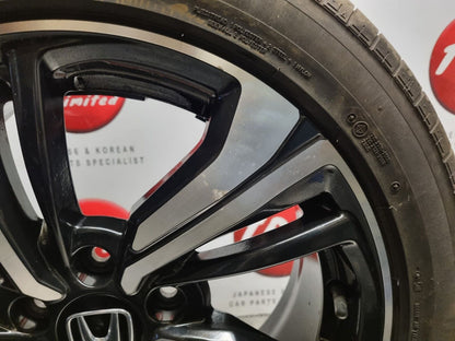 HONDA CIVIC X MK10 2017-2022 17 INCH GENUINE ALLOY WHEEL 9MM 215/50/17 TBA17070D