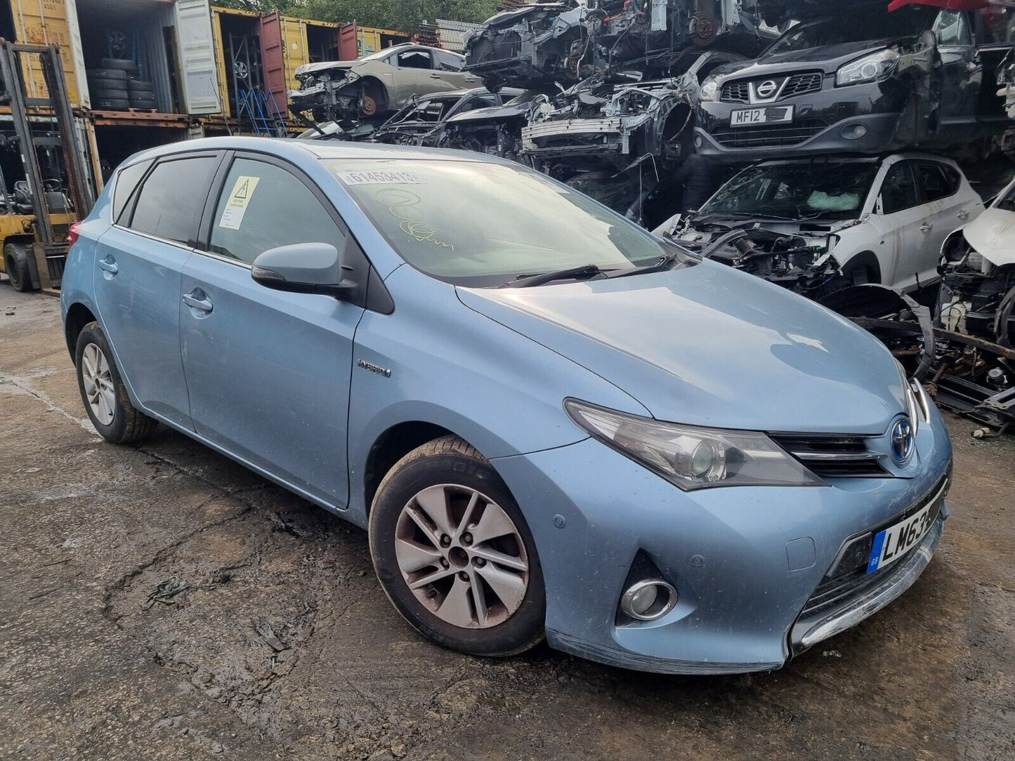 2013 TOYOTA AURIS HATCHBACK MK2 1.8 HYBRID 1 SPEED CVT AUTO VEHICLE FOR BREAKING