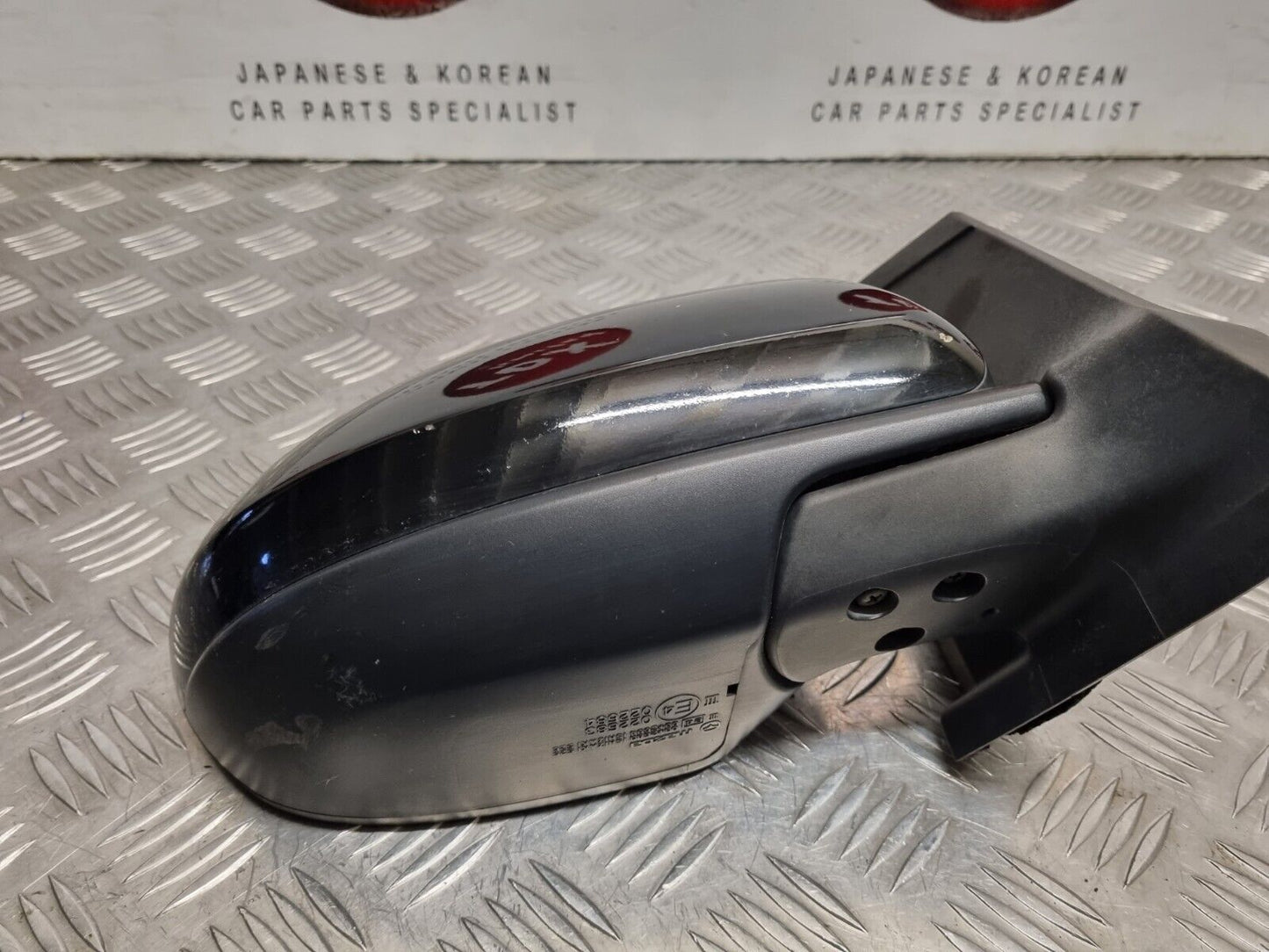 MAZDA 2 (DE) MK2 2007-2015 GENUINE DRIVERS SIDE POWER FOLD WING MIRROR BLACK