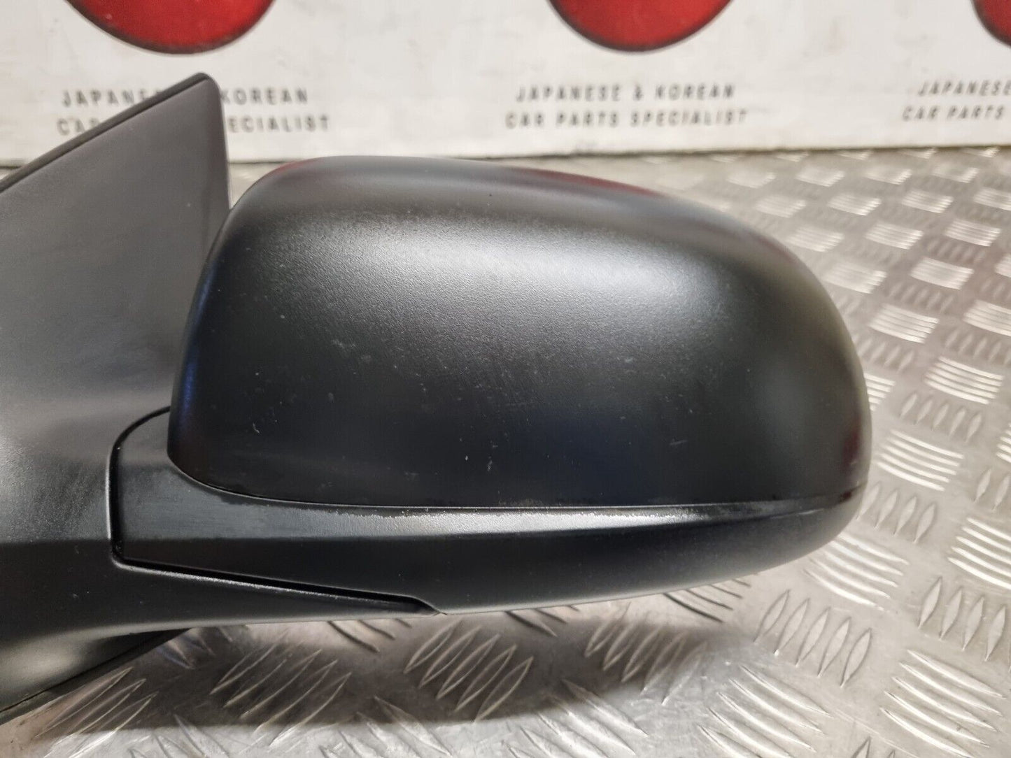 HYUNDAI I20 (PB) MK1 2008-2014 GENUINE PASSENGERS SIDE MANUAL WING MIRROR BLACK