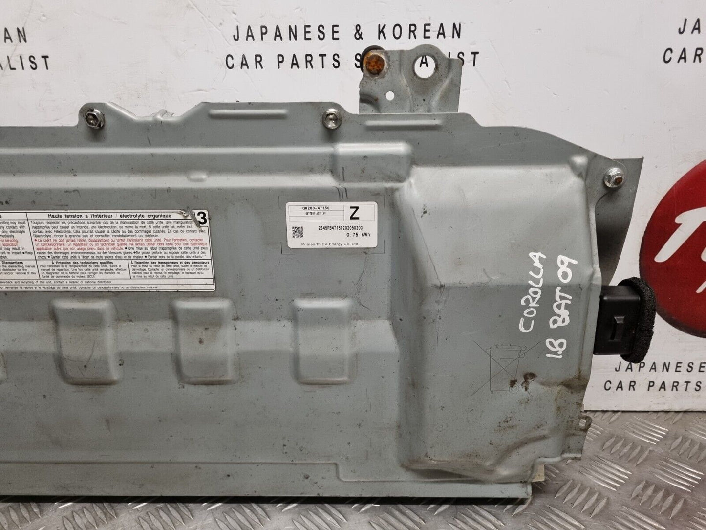 TOYOTA COROLLA MK12 2019-2023 1.8 HYBRID GENUINE LI-ION BATTERY G9280-47150